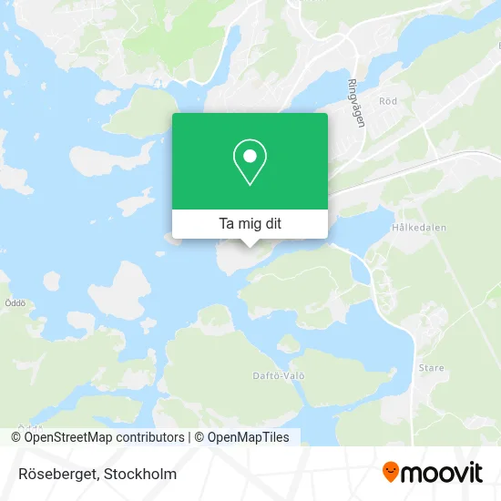 Röseberget karta