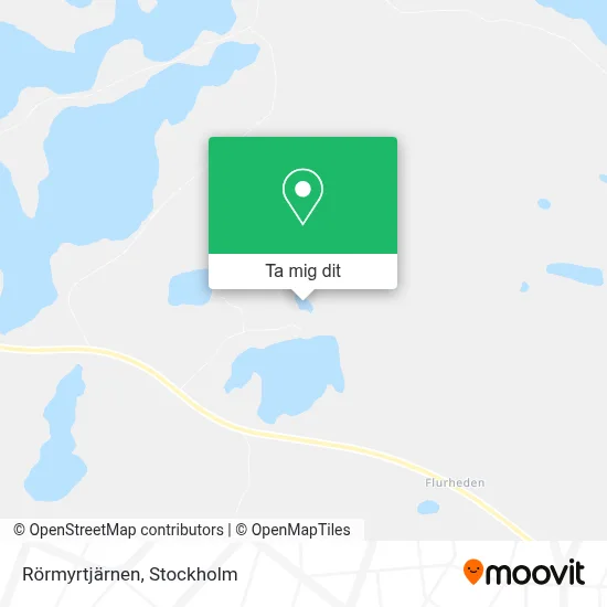 Rörmyrtjärnen karta