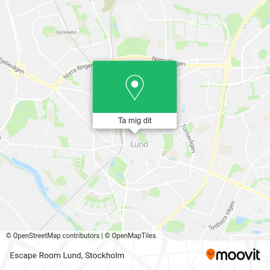 Escape Room Lund karta