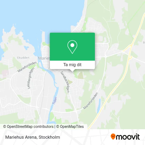 Mariehus Arena karta