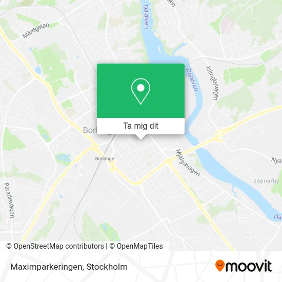 Maximparkeringen karta