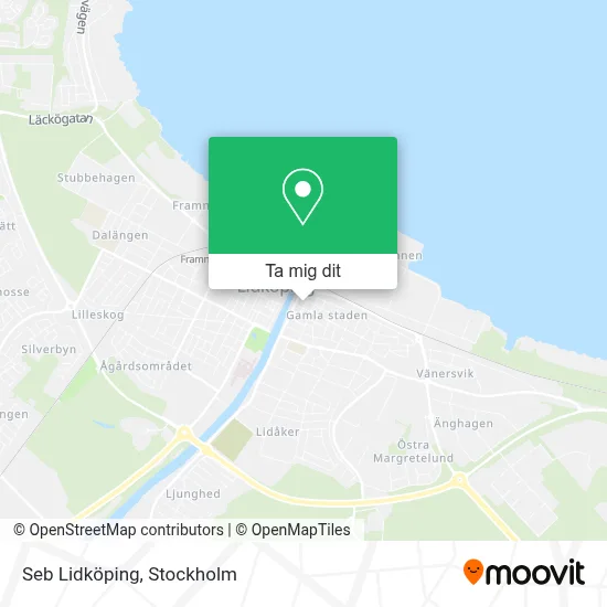 Seb Lidköping karta