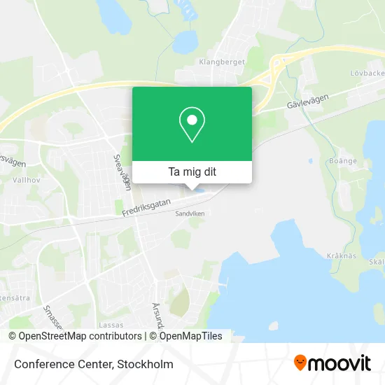 Conference Center karta