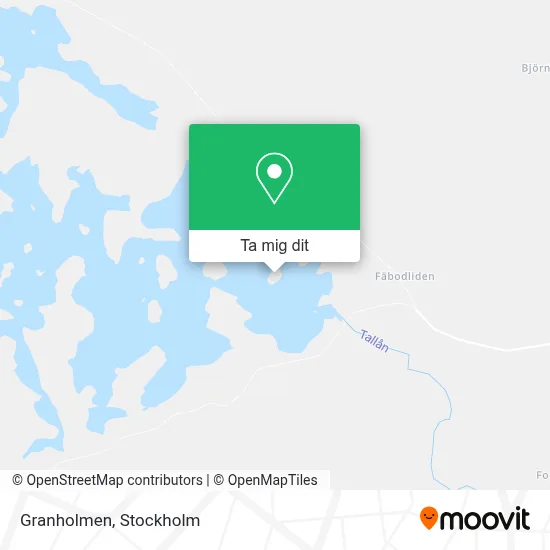 Granholmen karta