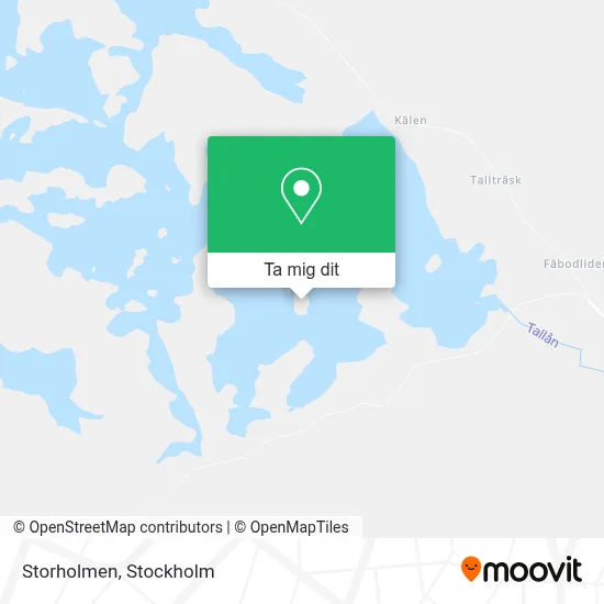 Storholmen karta