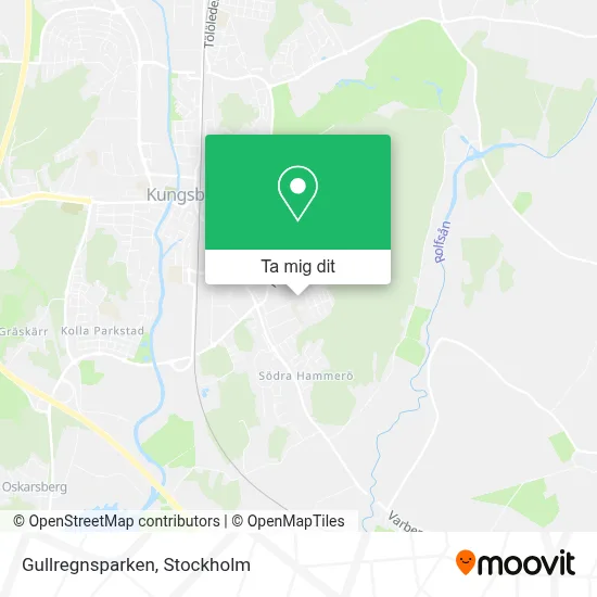 Gullregnsparken karta