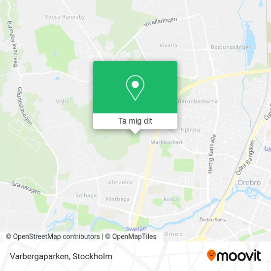 Varbergaparken karta