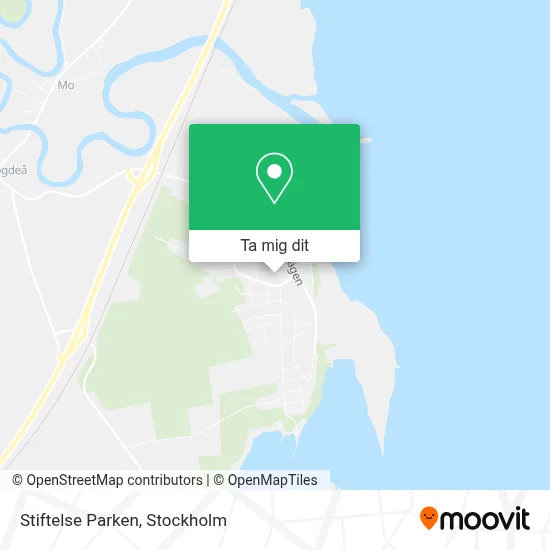 Stiftelse Parken karta