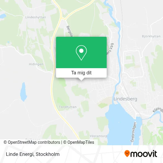 Linde Energi karta