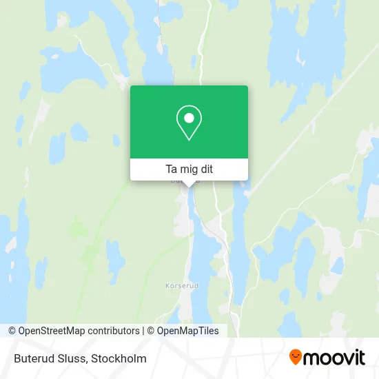 Buterud Sluss karta