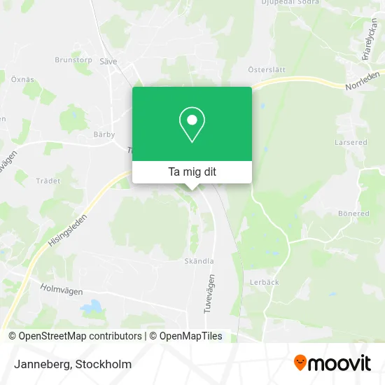 Janneberg karta