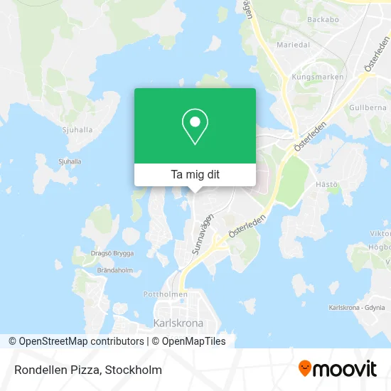 Rondellen Pizza karta