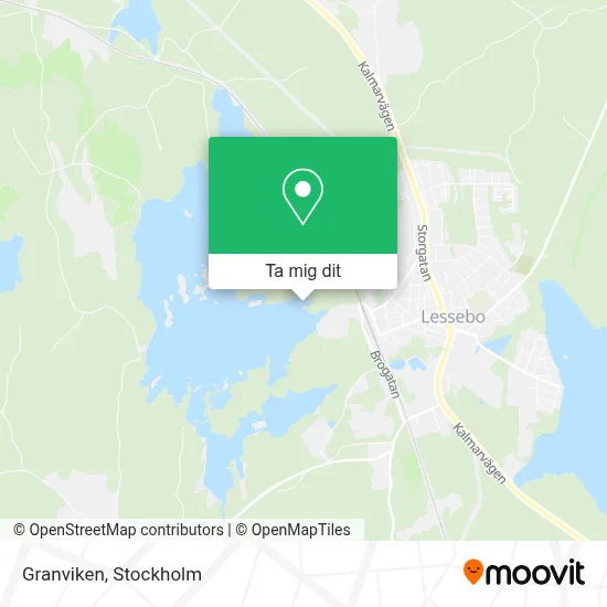 Granviken karta