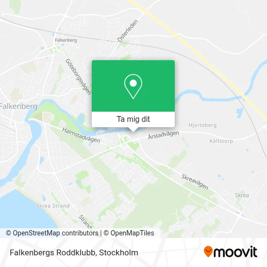 Falkenbergs Roddklubb karta