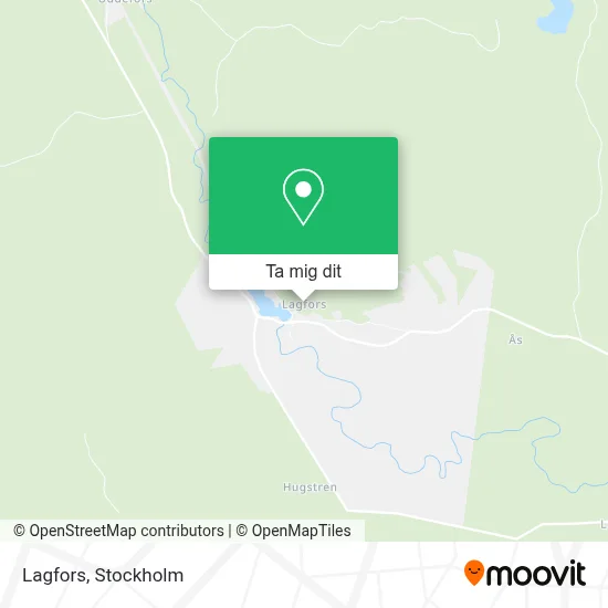 Lagfors karta