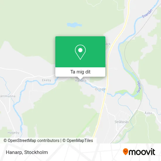 Hanarp karta