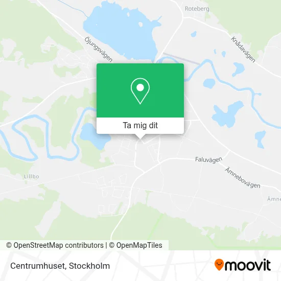 Centrumhuset karta