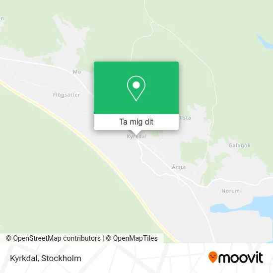 Kyrkdal karta