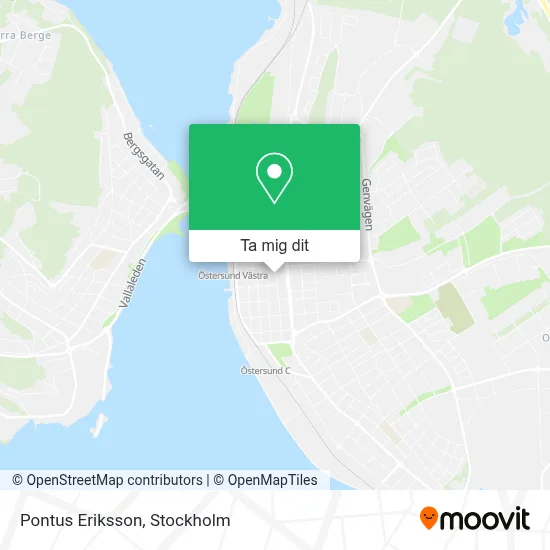 Pontus Eriksson karta