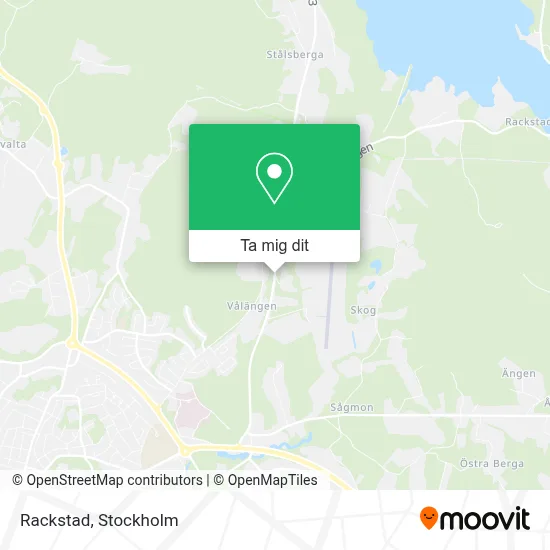 Rackstad karta