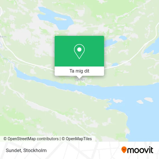Sundet karta