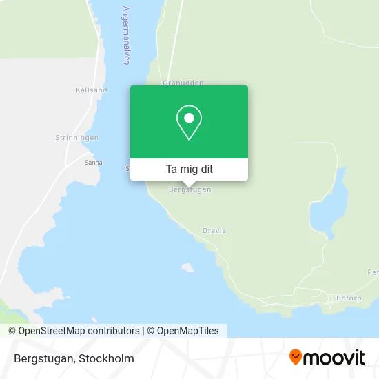 Bergstugan karta