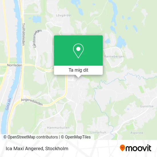 Ica Maxi Angered karta