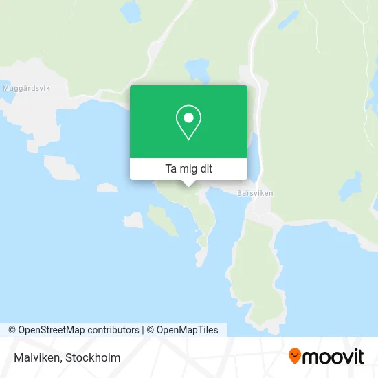 Malviken karta