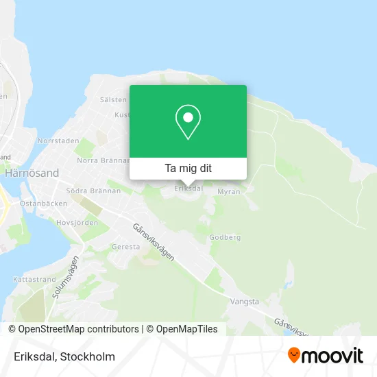 Eriksdal karta