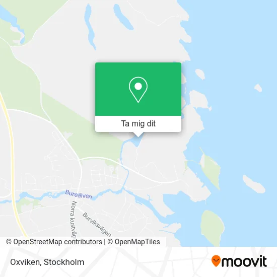 Oxviken karta