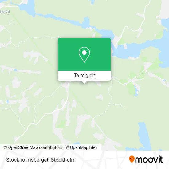 Stockholmsberget karta