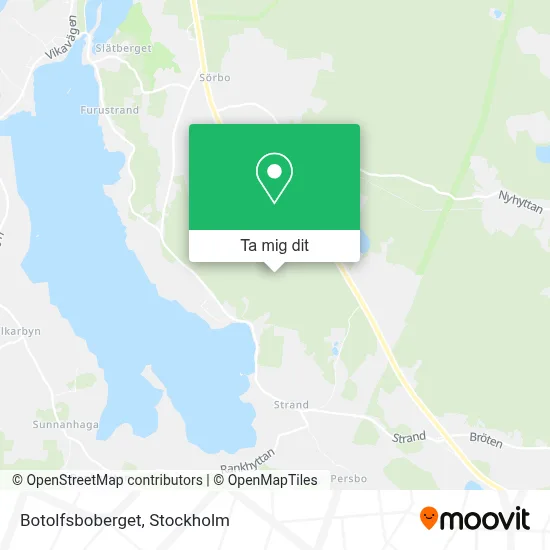 Botolfsboberget karta