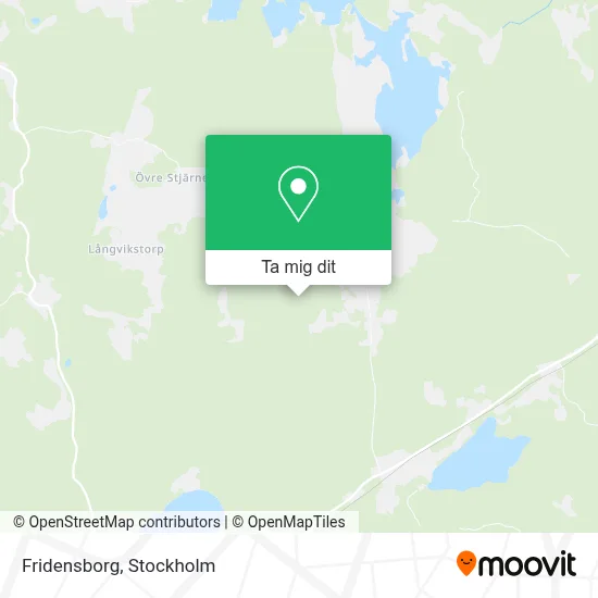 Fridensborg karta