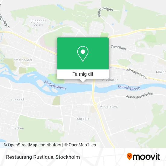 Restaurang Rustique karta