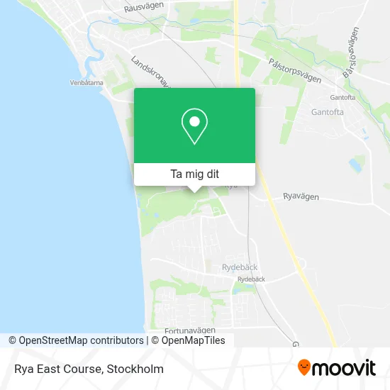 Rya East Course karta