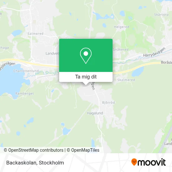 Backaskolan karta