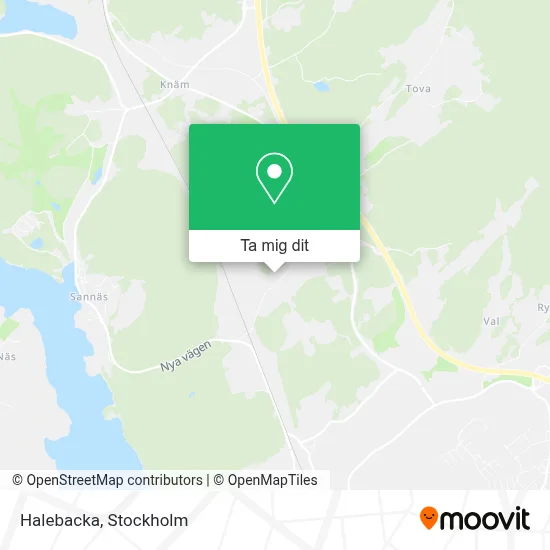 Halebacka karta