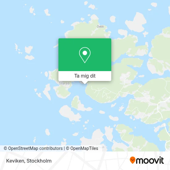 Keviken karta