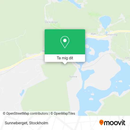 Sunneberget karta