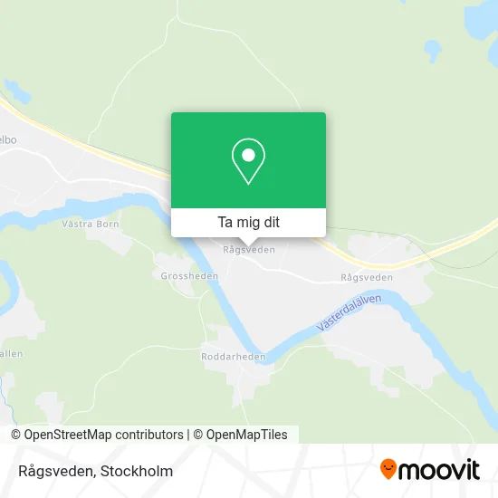 Rågsveden karta