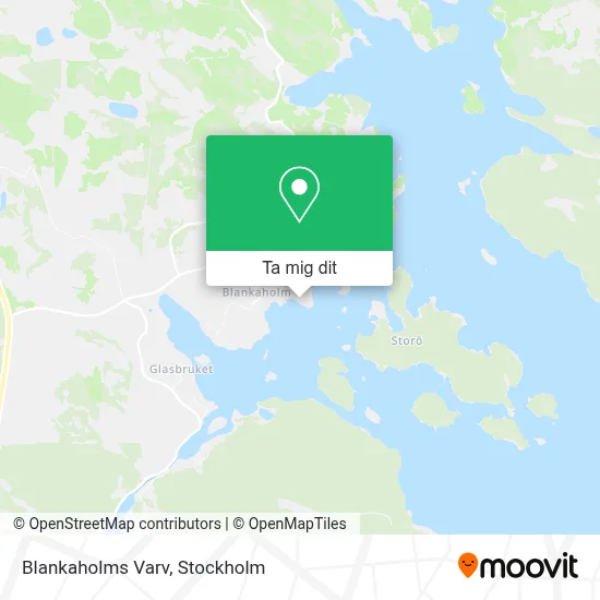 Blankaholms Varv karta