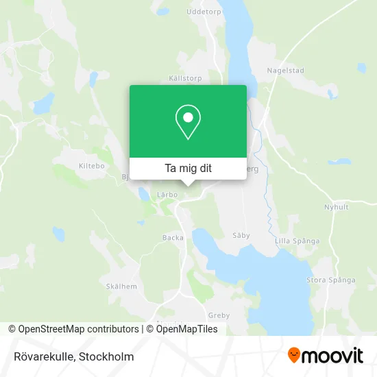 Rövarekulle karta