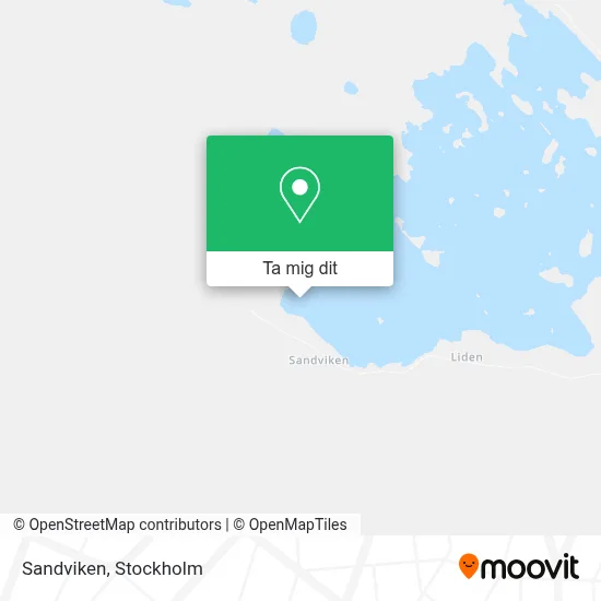 Sandviken karta