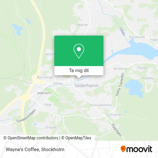 Wayne's Coffee karta