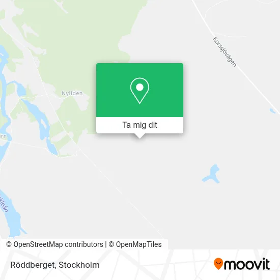 Röddberget karta