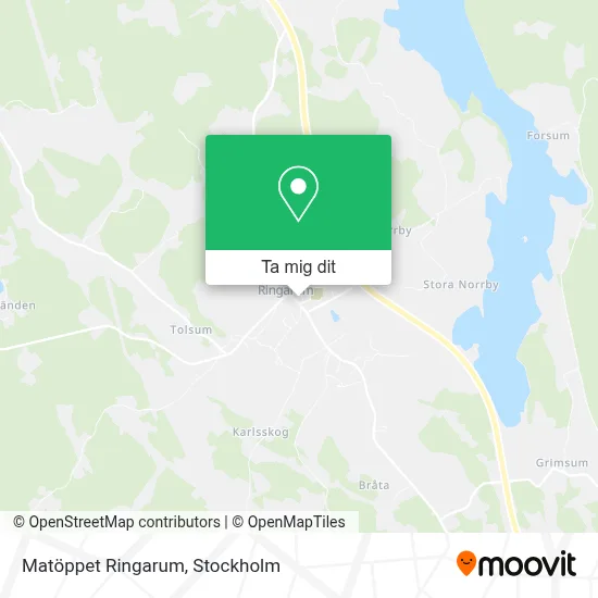 Matöppet Ringarum karta