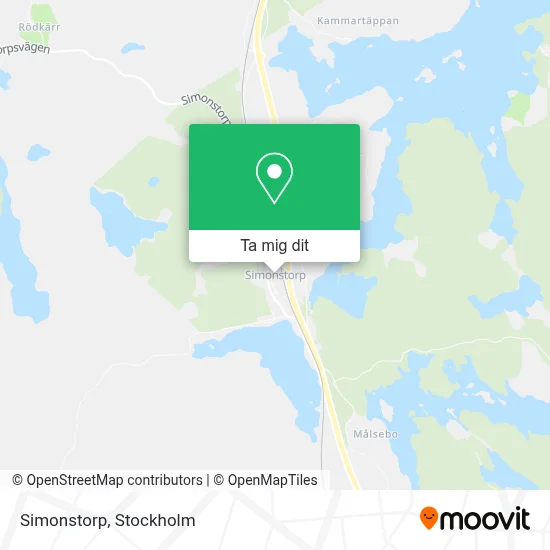 Simonstorp karta