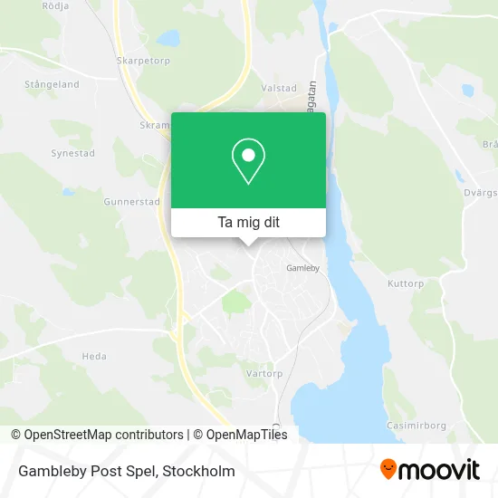 Gambleby Post Spel karta