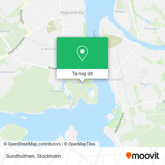 Sundholmen karta