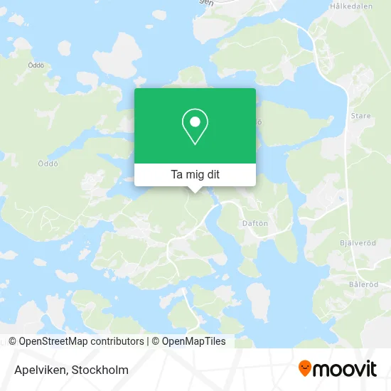 Apelviken karta
